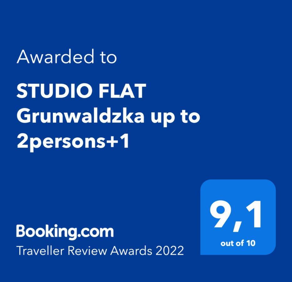 Studio Flat Grunwaldzka Up To 2Persons+1 Вроцлав Экстерьер фото